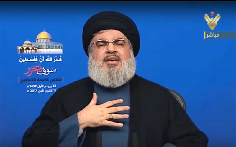السيد نصر الله: أدعو فصائل المقاومة بالمنطقة للتواصل لوضع استراتيجية موحدة للمواجهة الكبرى لإستعادة القدس