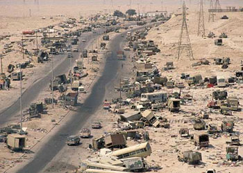 الجنرال كوكس: ملايين الأرطال من النفايات الخطرة تراكمت في العراق
