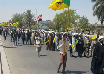 فصائل المقاومة الاسلامية وجماهيرها تحيي يوم القدس العالمي في بغداد