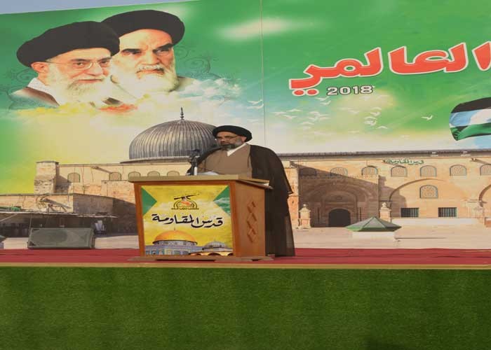 في يوم القدس .. كتائب حزب الله تؤكد صراع المقاومة ومحور الشر وصل مراحل لا يمكن ان ينتهي الا بزوال إسرائيل من الوجود 