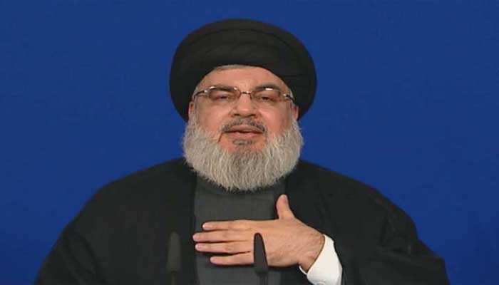 السيد نصر الله يبارك باستشهاد ثلة من مجاهدي الكتائب ويؤكد مساندته لاي قرار بالرد على الجهة المعتدية 